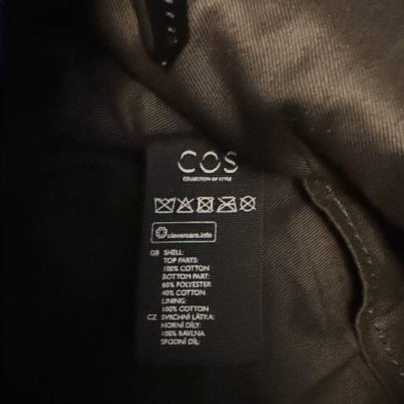COS Black Men\'s Briefcase